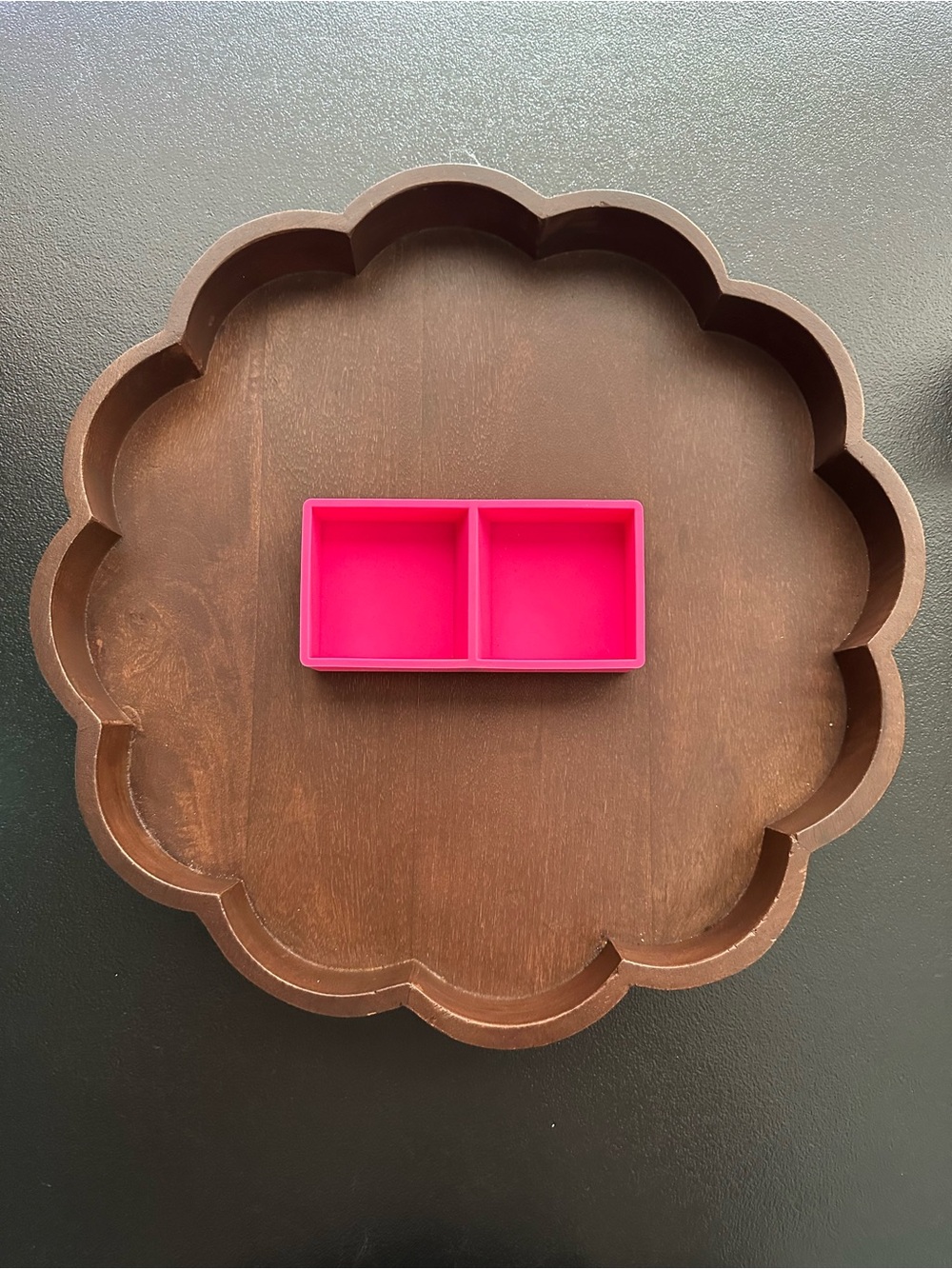 Poppin Pink Multipurpose Silicone Desk Organizer